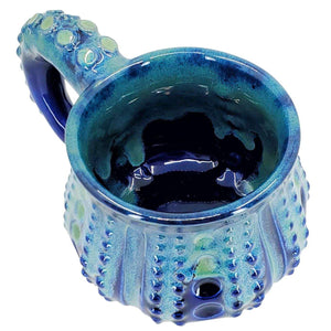 Mug - Octopus (Cobalt and Turquoise) by Beach Baby Ceramics