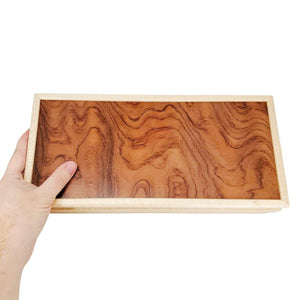 Jewelry Box - Medium - Sentinel (Bubinga, Curly Maple, Wenge) by Mikutowski Woodworking