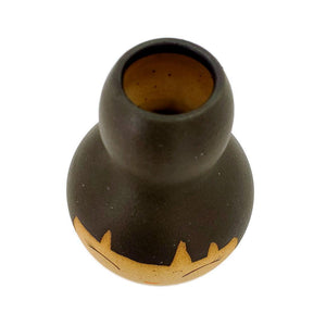 Vase - Cheerful Buddy (Black Hair) by Jennifer Fujimoto