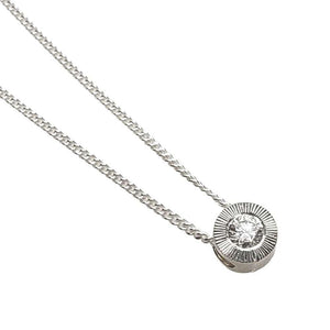 Necklace - Small Aurora (Diamond, Sterling Silver) by Corey Egan