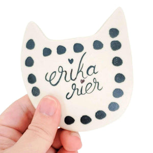 Ring Dish - Little Tiger (Pink) by Erika Rier