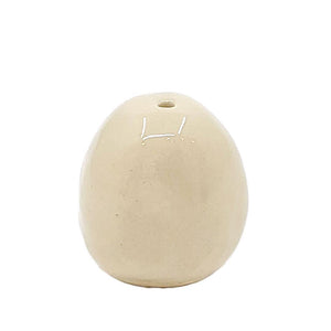 Figurine - Lucky Potato Bud Vase (Single Hole, Sky Blue Cheeks) by The Pottery Parade