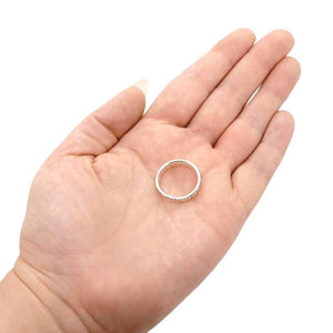 Ring - Size 8 - Nova Eternity (Bright Sterling Silver, Diamond) (Last One!) by Corey Egan