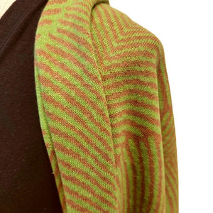 Wrap - Forest Fern in Pistachio and Pebble by Liamolly