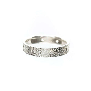 Ring - Size 8 - Nova Eternity (Bright Sterling Silver, Diamond) (Last One!) by Corey Egan