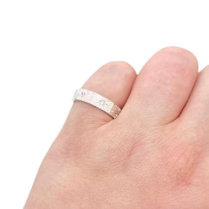 Ring - Size 8 - Nova Eternity (Bright Sterling Silver, Diamond) (Last One!) by Corey Egan