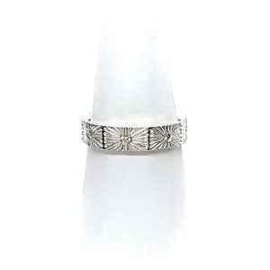 Ring - Size 8 - Nova Eternity (Bright Sterling Silver, Diamond) (Last One!) by Corey Egan