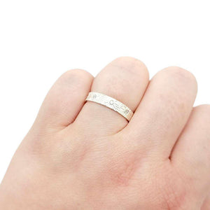Ring - Size 8 - Nova Eternity (Bright Sterling Silver, Diamond) (Last One!) by Corey Egan