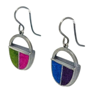 Earrings - Arch (Cool) by Michele A. Friedman
