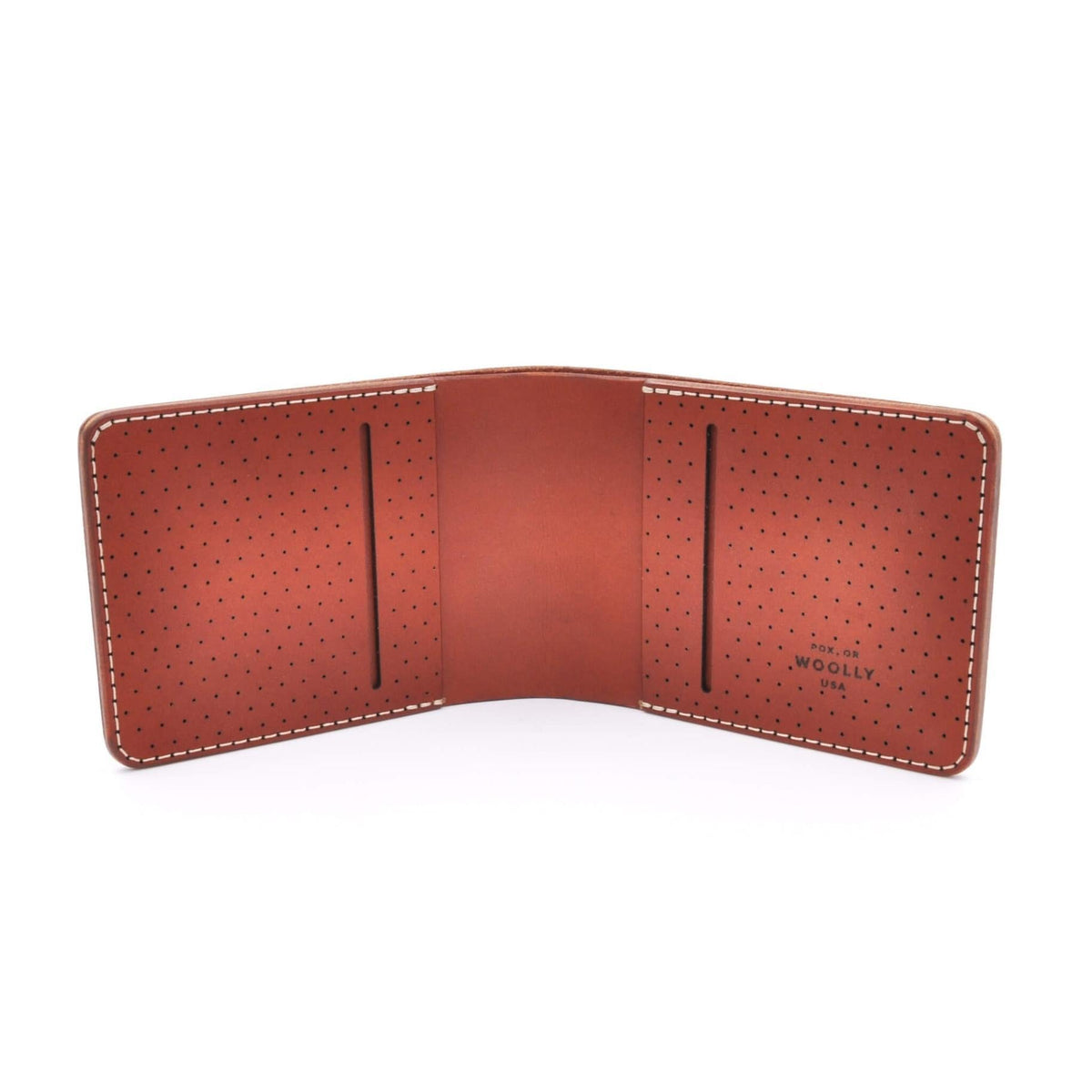 Wallet – Landscape in Mixed Finish Leather (Assorted Colors) by Woolly Made