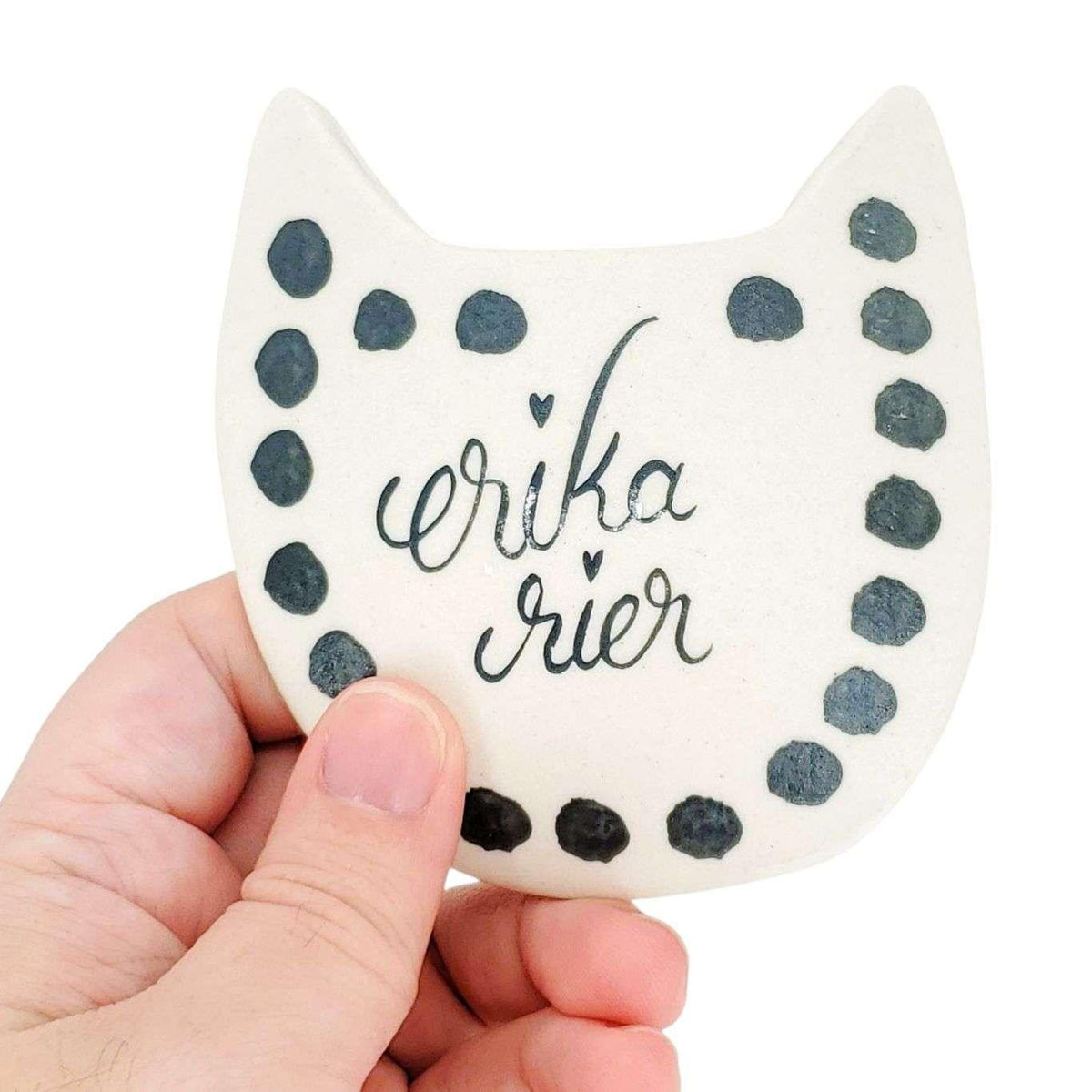 Ring Dish - Little Tiger (Green) by Erika Rier
