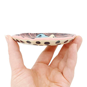 Ring Dish - Girlfriend Ring Dish (Pink) by Erika Rier