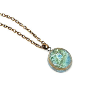 Necklace - Mini Circle in Mystic by Dandy Jewelry