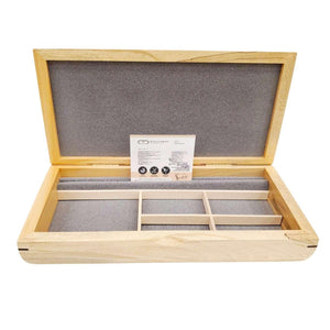Jewelry Box - Large - Small Valet (Spalted Maple, Walnut, Wenge) by Mikutowski Woodworking