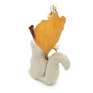 Figurine - Squirrel Soliflore Lucky Charm by Petits Terriens