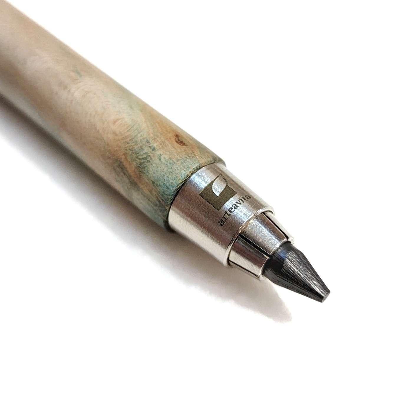 Convertible Clutch Pencil - Porto in Blue Maple Wood by Arteavita