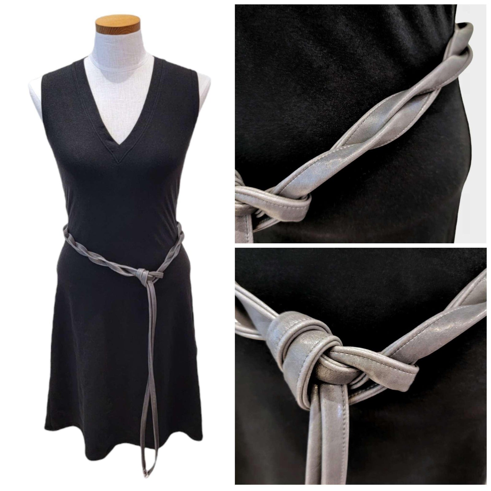 Belts - Skinny Wrap Belt Vegan Leather (Butterscotch) by Crystalyn Kae