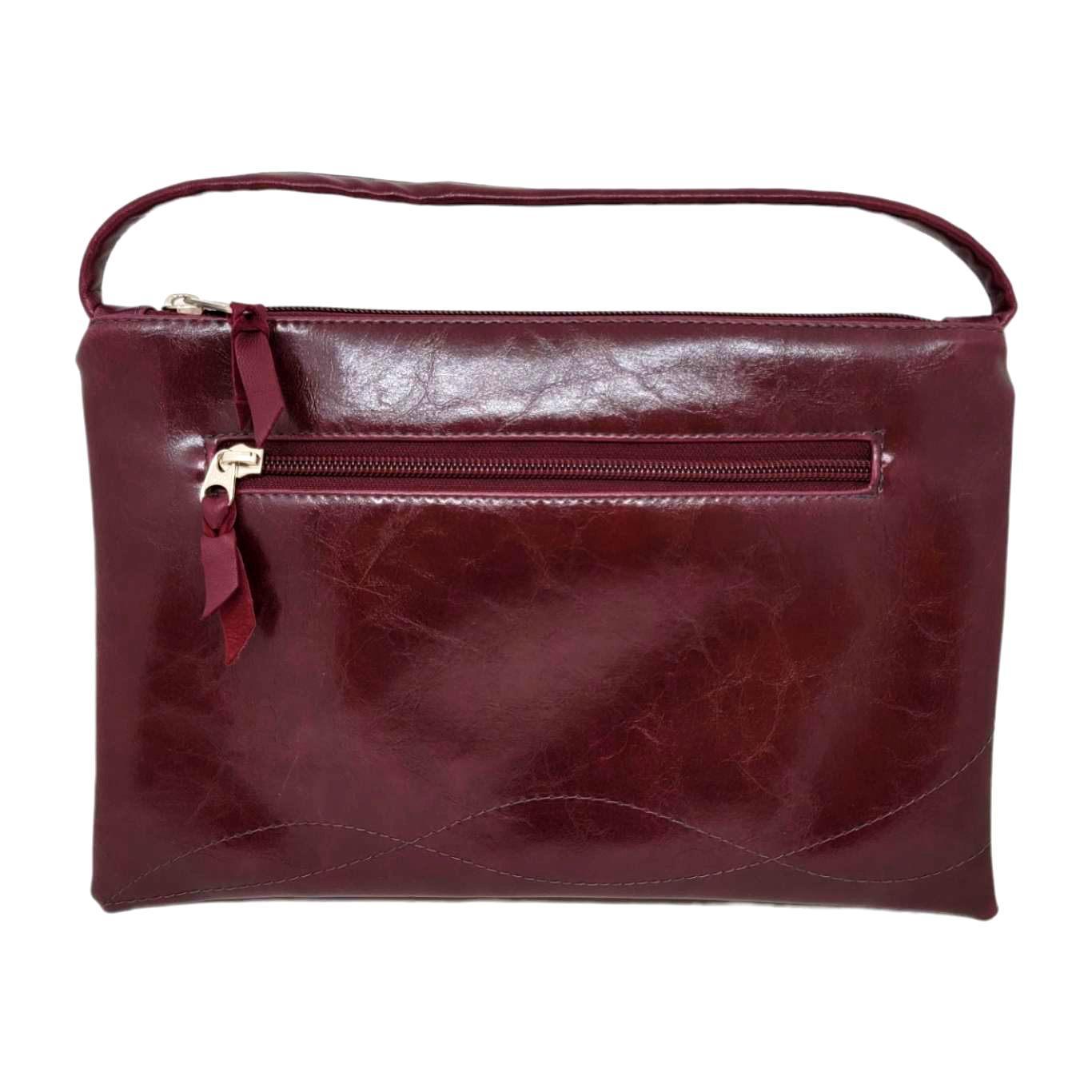 Bag - Bossa Nova Adjustable Medium Cross Body (Wine) by Crystalyn Kae