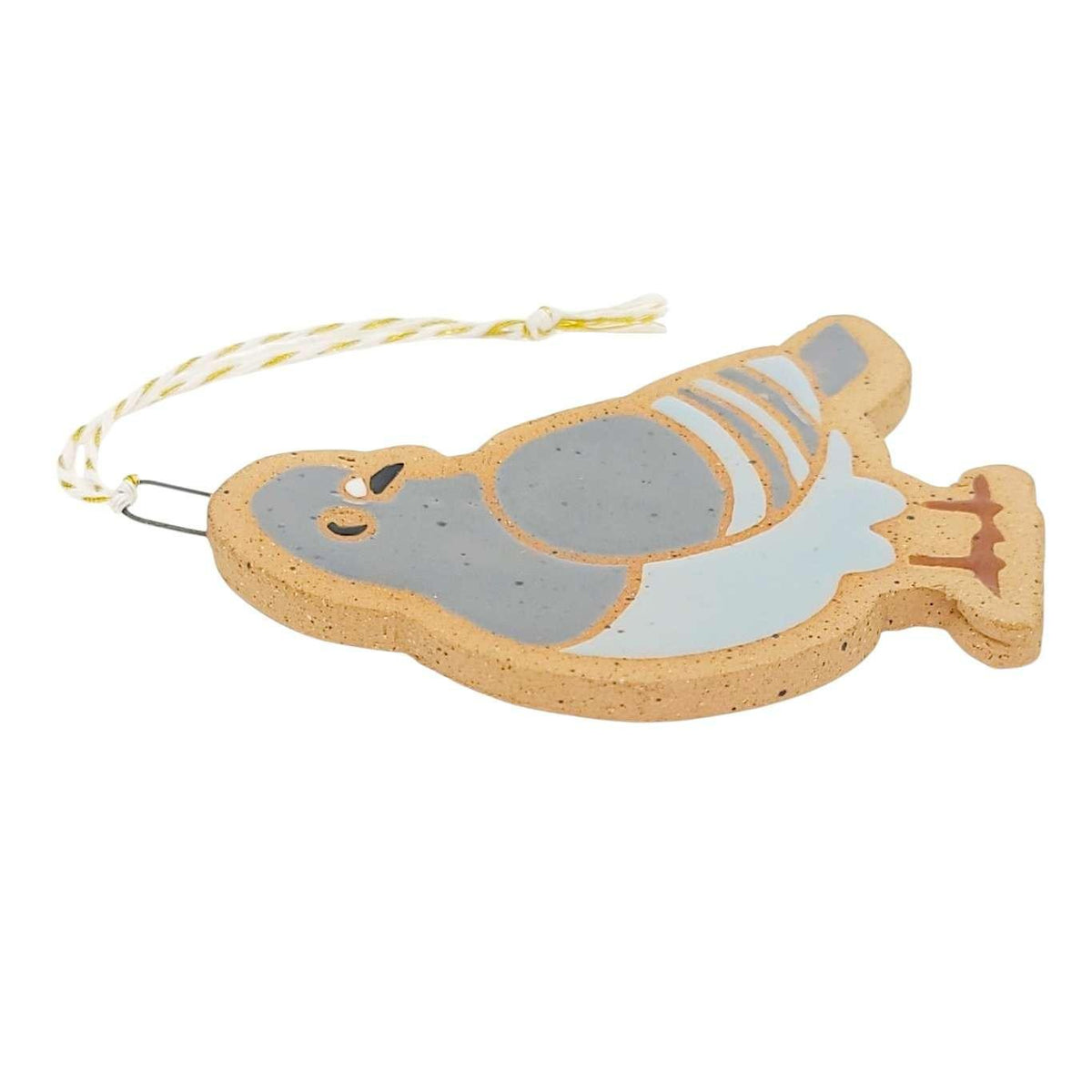 Ornament - Standing Left Pigeon by Annie’s Potteries