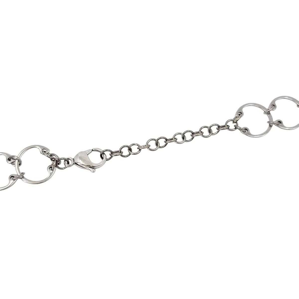 Necklace - Clustered Circles (Stainless Steel and Titanium) by Wraptillion