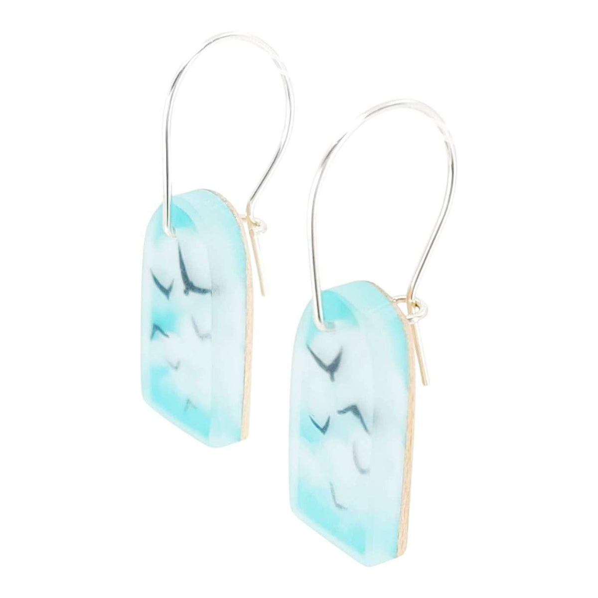 Earrings - Blue Skies Drops by Fernworks