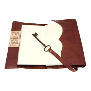 Journal - Large Nottinghill in Mahogany Leather by Divina Denuevo