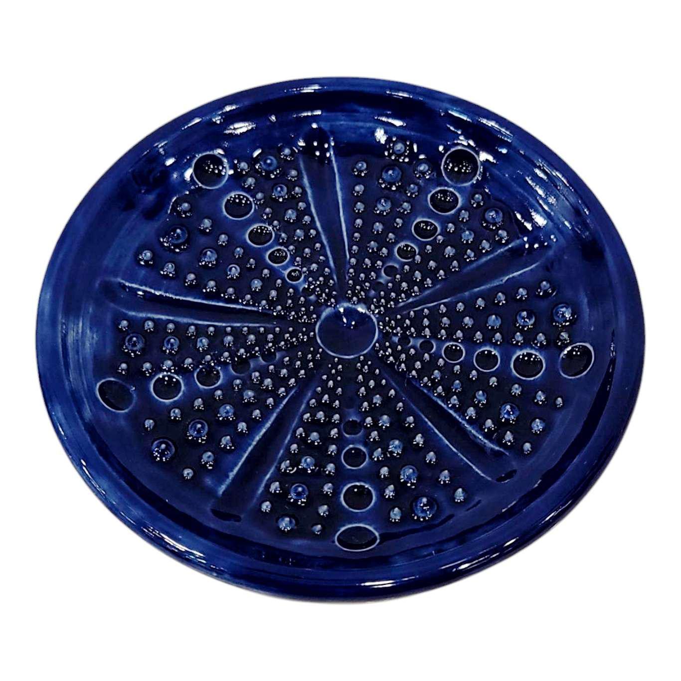 Grater - Sea Urchin (Cobalt) by Beach Baby Ceramics