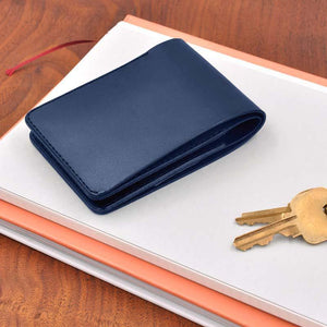 Wallet – Landscape in Mixed Finish Leather (Assorted Colors) by Woolly Made