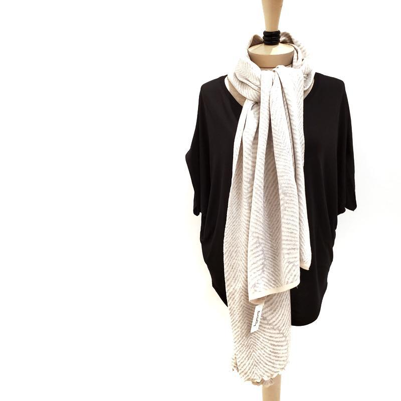 Wrap - Forest Fern in Marble and Cream by Liamolly