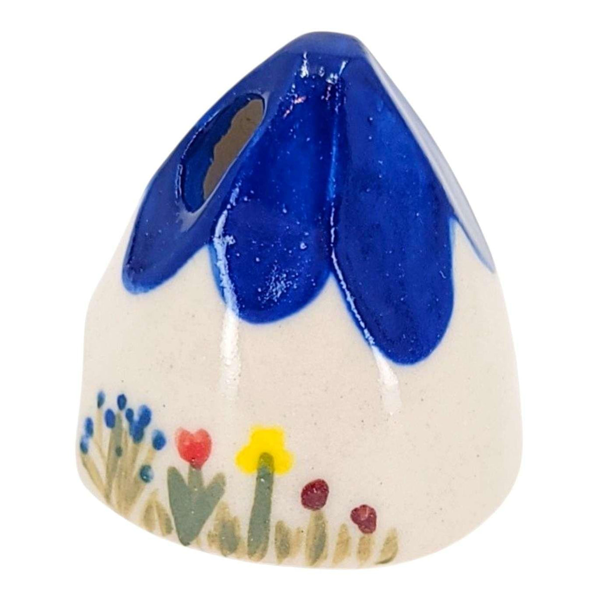 Figurine - Ceramic House (Blue) by Spalted Home