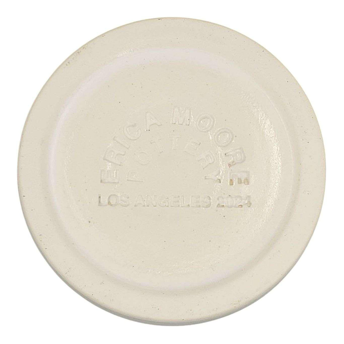 Box - Blossom Lidded Jar (Cream) by Erica Moore Pottery