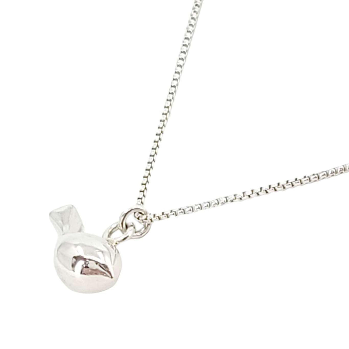 Pendant - Medium Tweet Polished Sterling Silver by La Objeteria