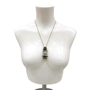 Necklace - Above Below Mixed Media by Fernworks