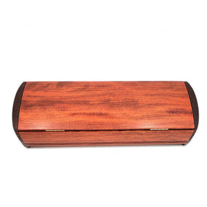 Jewelry Box - Medium Long Treasure Chest in Bubinga and Wenge by Mikutowski Woodworking