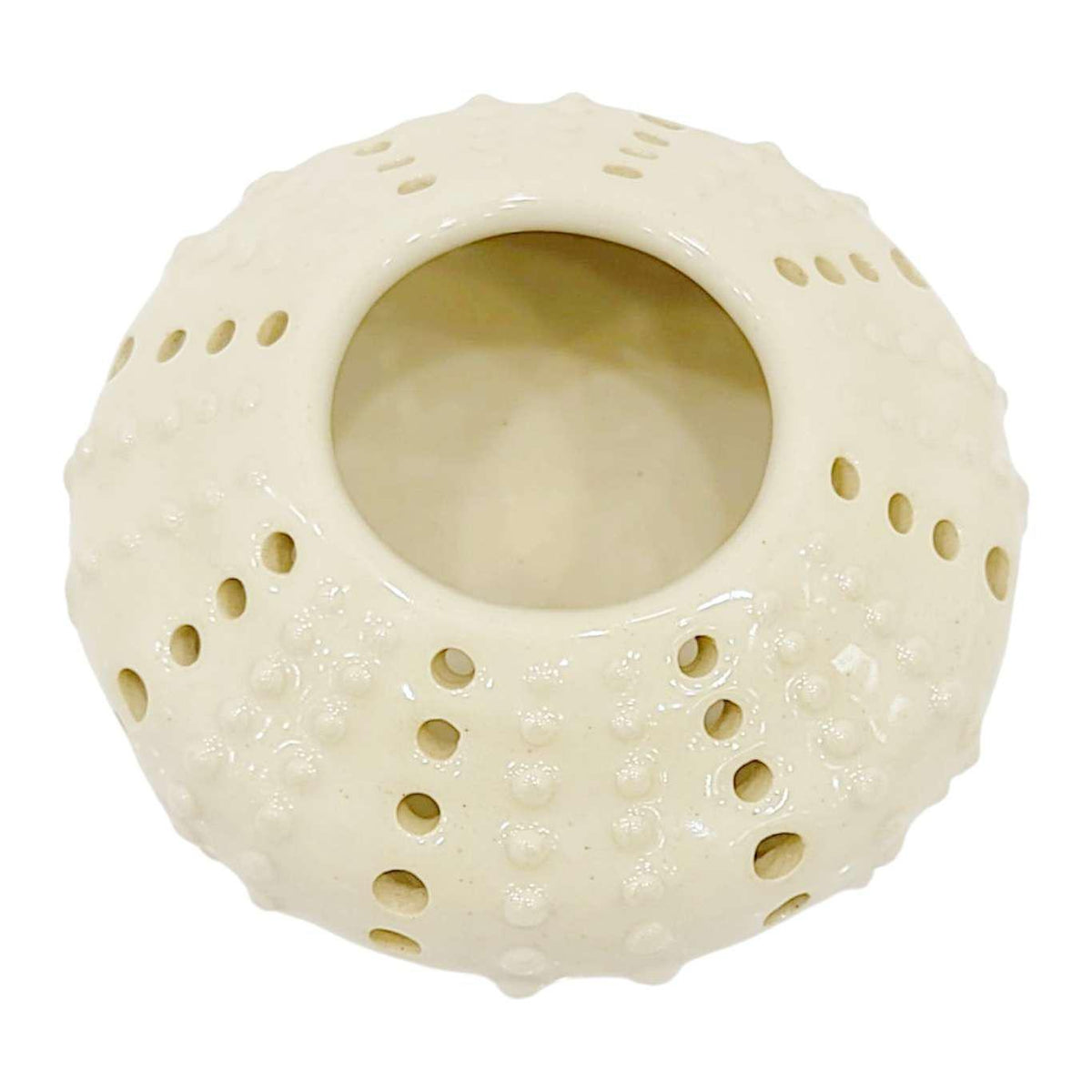 Votive - Sea Urchin (Off White) by Beach Baby Ceramics