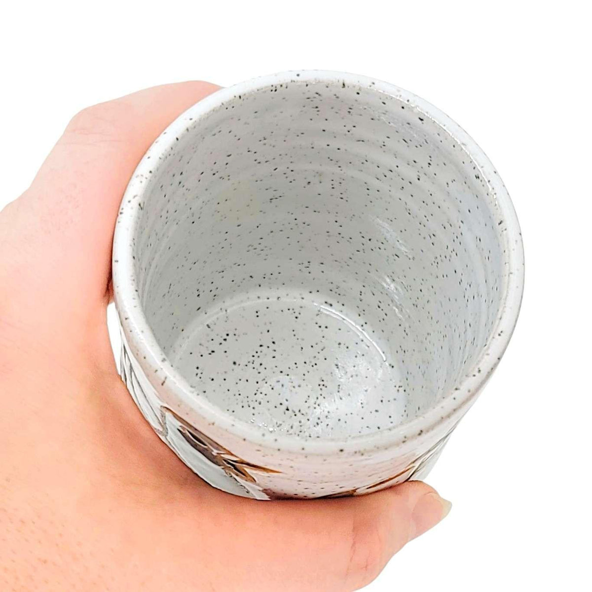 Cup - 8oz Tumbler (Pigeons) by Annie’s Potteries
