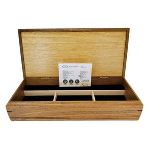 Jewelry Box - Medium - Sentinel (Walnut, Wenge) by Mikutowski Woodworking