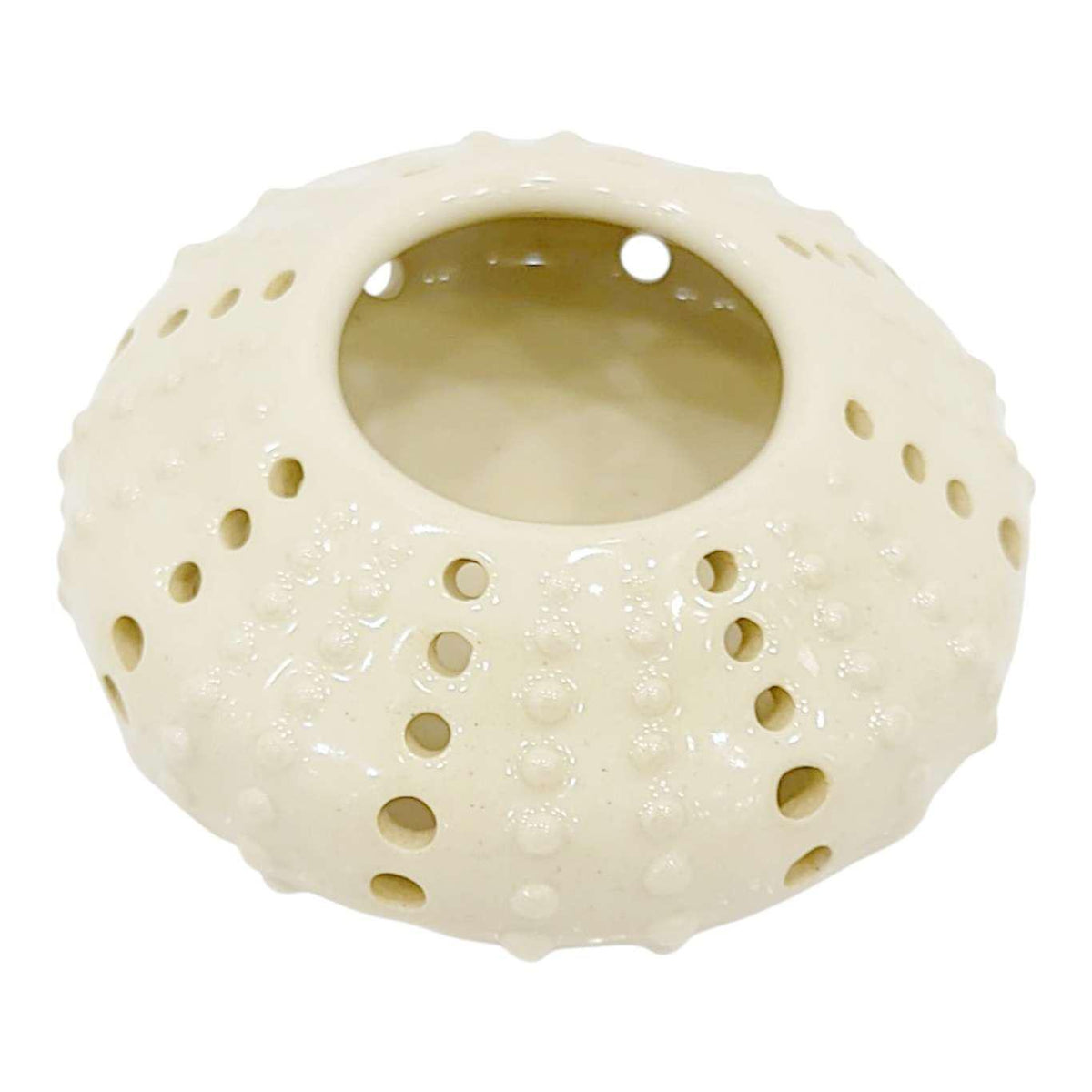 Votive - Sea Urchin (Off White) by Beach Baby Ceramics