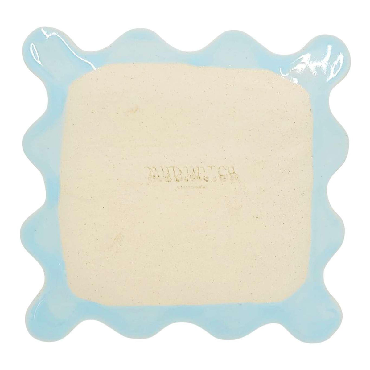 Dish - Square Squiggle Plate (Assorted Colors) by MUD WITCH