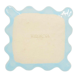 Dish - Square Squiggle Plate (Assorted Colors) by MUD WITCH