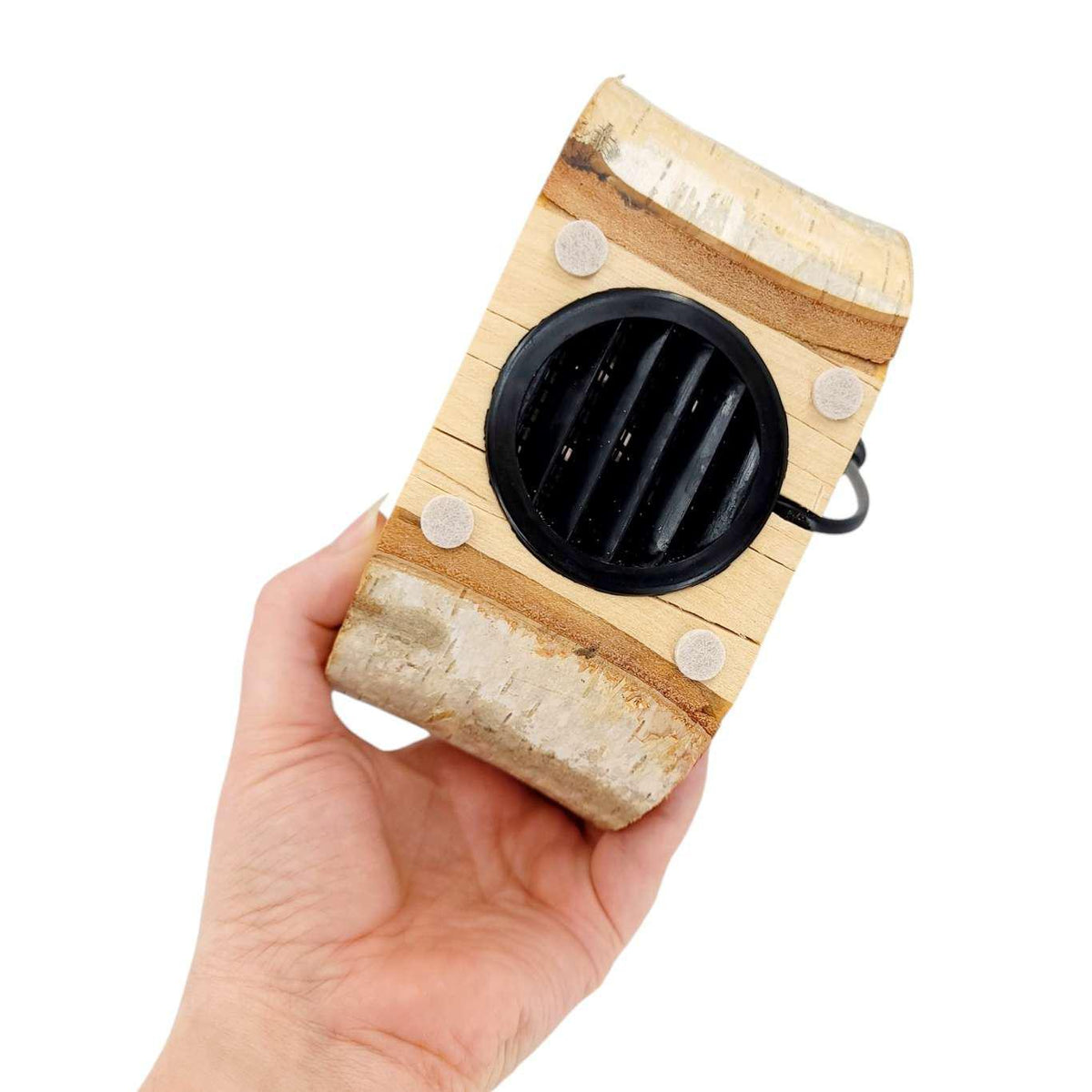 zLamp - Small Birch Circle (Red Mushrooms) by Sage Studios