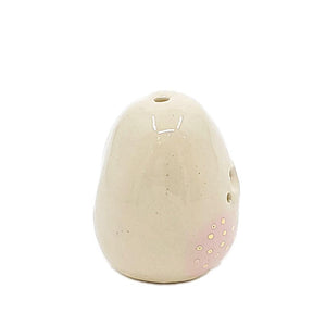 Figurine - Lucky Potato Bud Vase (Single Hole, Pink Cheeks) by The Pottery Parade