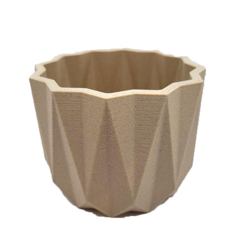 Planters - Medium Origami (Natural) by Minimum Design