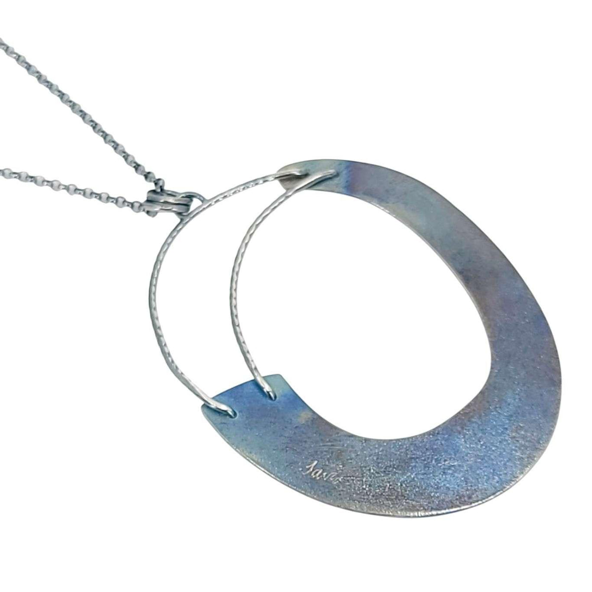 Necklace - Large Round Rise Mashup by Taviametal