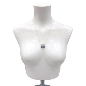 Necklace - Cherry Blossom Square by Fernworks