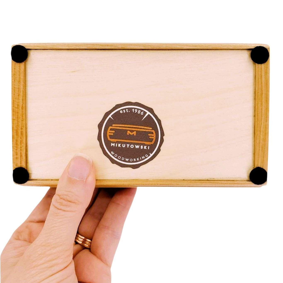Jewelry Box - Small Treasure Box (Bolivian Rosewood, Cherry, Walnut, Wenge, Zebrawood) by Mikutowski Woodworking