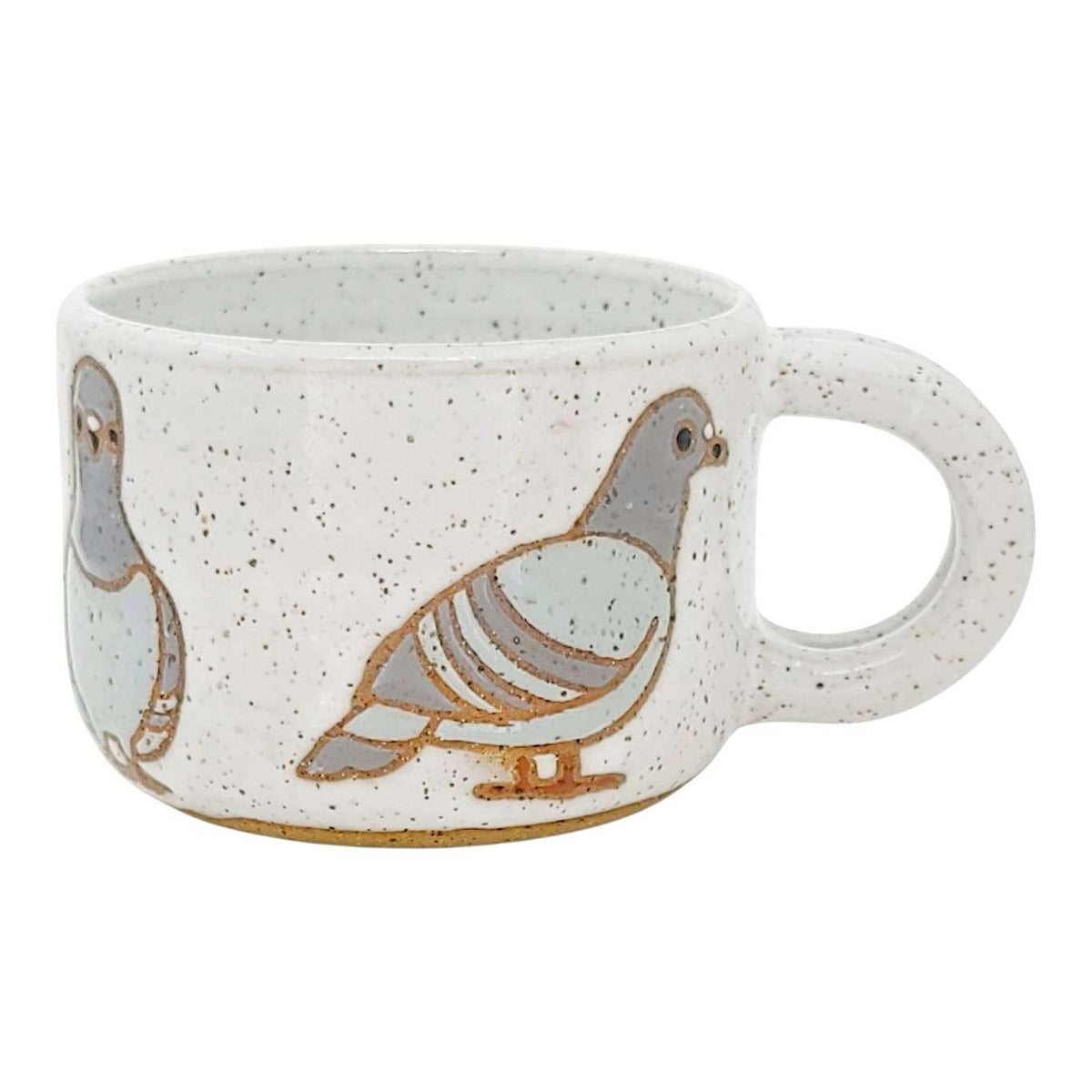 Mug - 12oz Medium (Pigeons) by Annie’s Potteries