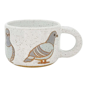 Mug - 12oz Medium (Pigeons) by Annie’s Potteries