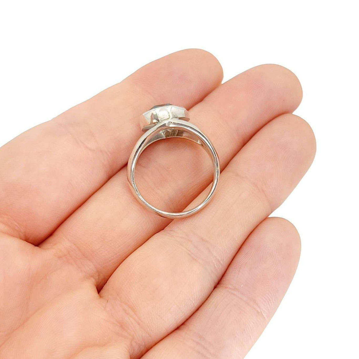 Ring - Size 7 - Cleo (Labradorite, Sterling Silver) by Corey Egan