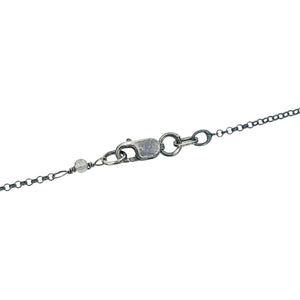 Necklace - Arc Pendant (Carnelian) by Three Flames Silverworks